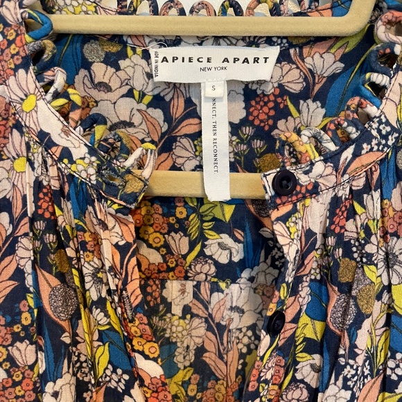 Apiece Apart Floral Dress - Size S - Picture 5 of 6